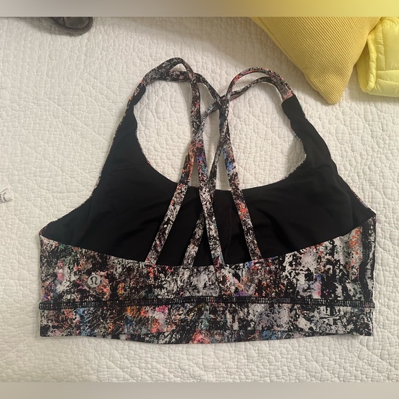 lululemon athletica women’s Energy Bra - Vitalize Multi - Picture 6 of 7